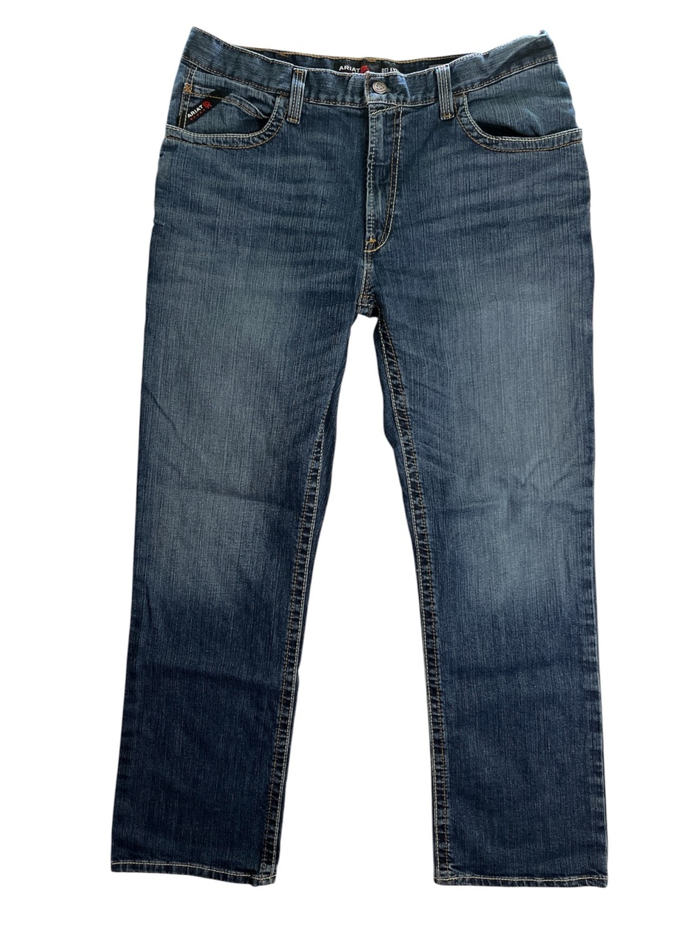 Ariat FR M4 Relaxed Boot Cut Jeans Men’s 38x34 Flame Resistant Work Western